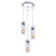 Glencoe 3 - Light Silver LED Cluster Pendant
