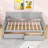 Twin Wooden Two Drawers Daybed with Slats-1769520812