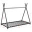 Lit simple en métal Floare par Latitude Run®-262969548