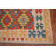 Tapis kilim en laine de style sud-ouest 8 x 10