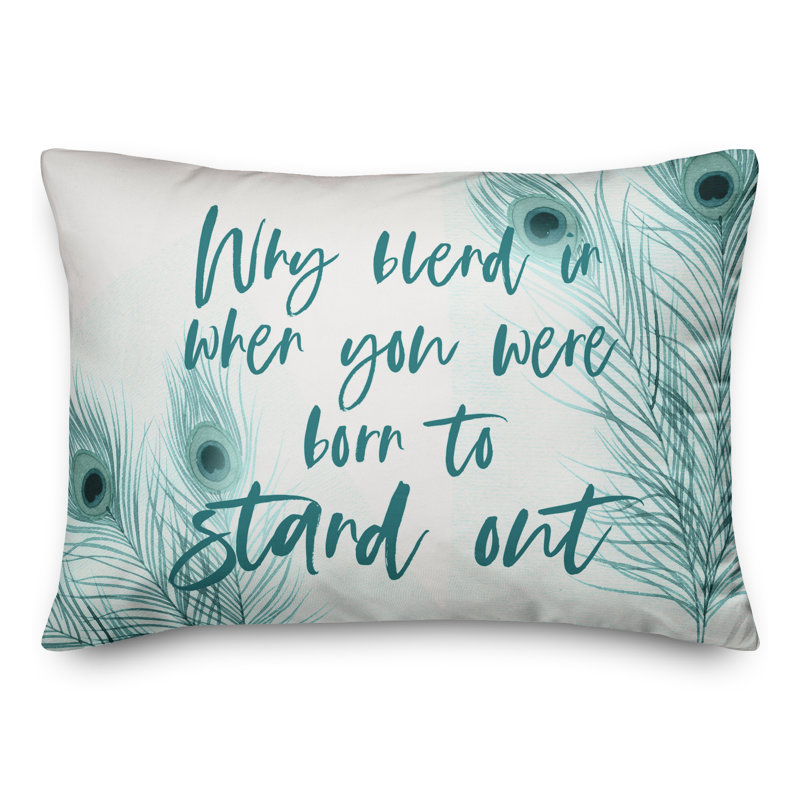 Coussin Peacock Stand Out 2