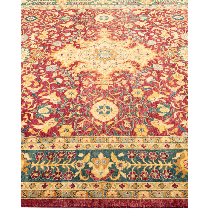 Classic One-of-a-Kind 6' 3" X 9' 1" Hand Knotted Area Rug