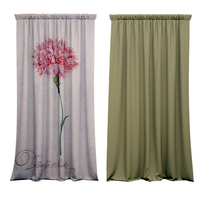 Velvet Blackout Curtain Panel Pair