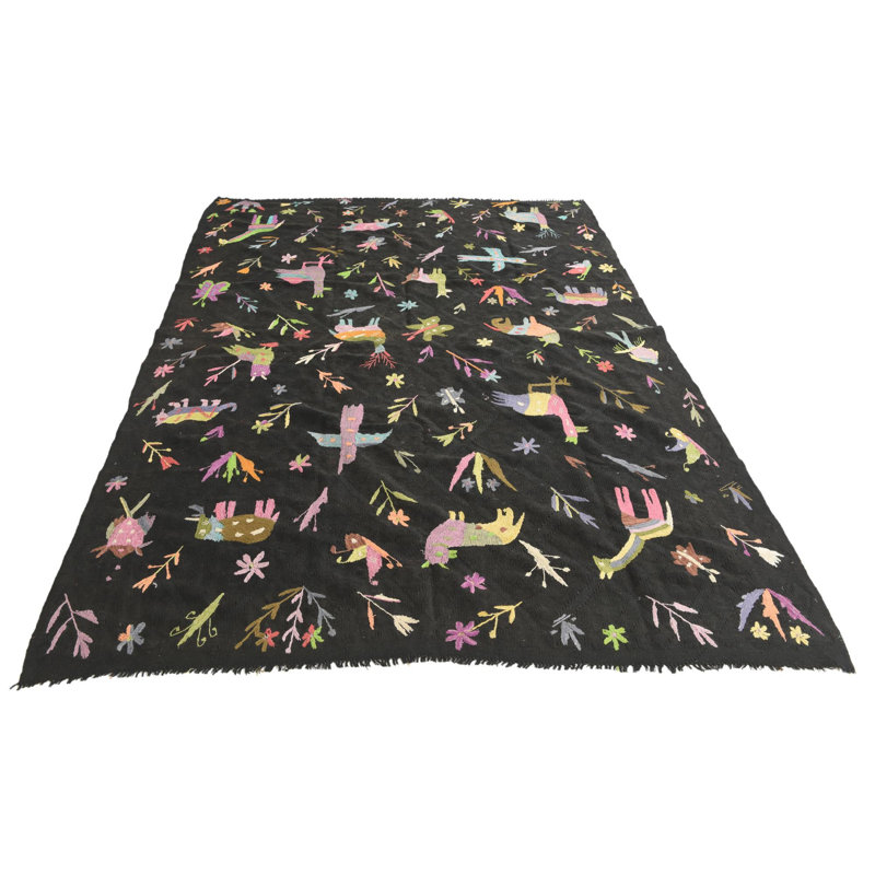 Oldfield Black Rug