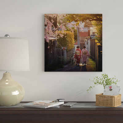 «Spring in Japon X III», reproduction d'impression sur toile