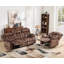 Ensemble 2 pièces de salon inclinable manuel en microfibre moderne-451339620-451339626