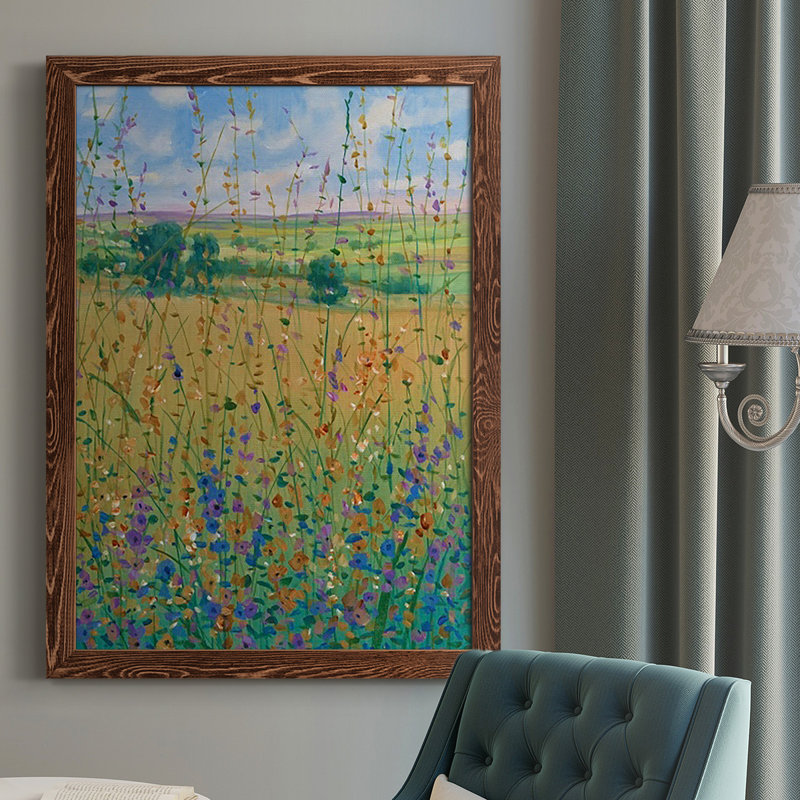 Chemin des fleurs sauvages de Jaeyoun I, H 37,5 po x l 27,5 po x P 1 po, Érable