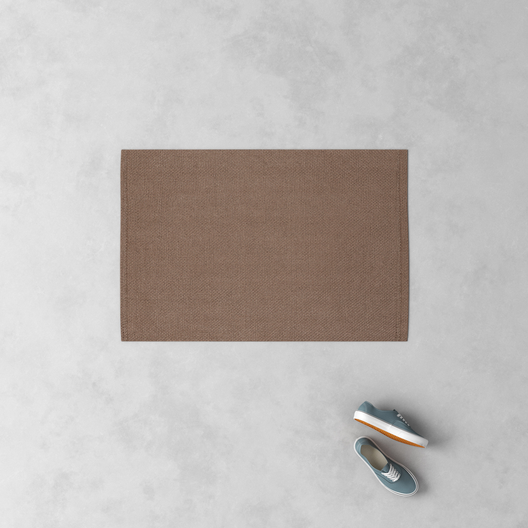 Indira Performance Earth Brown Indoor/Outdoor Rug, Rectangle 2' x 3'