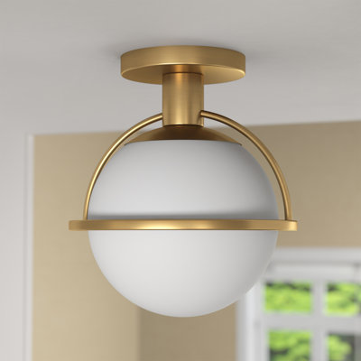 Rosier Glass Flush Mount
