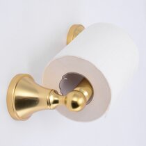 Brass Toilet Paper Holder –