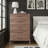 Aldiana 56" Modern 5-Drawer Chest