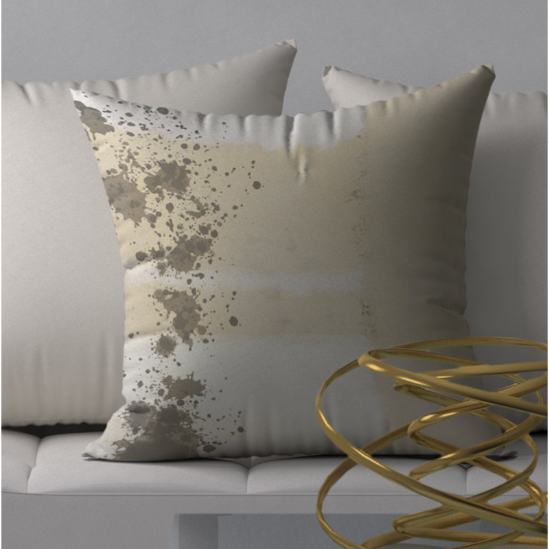Reversible Throw Pillow, 24" x 24"