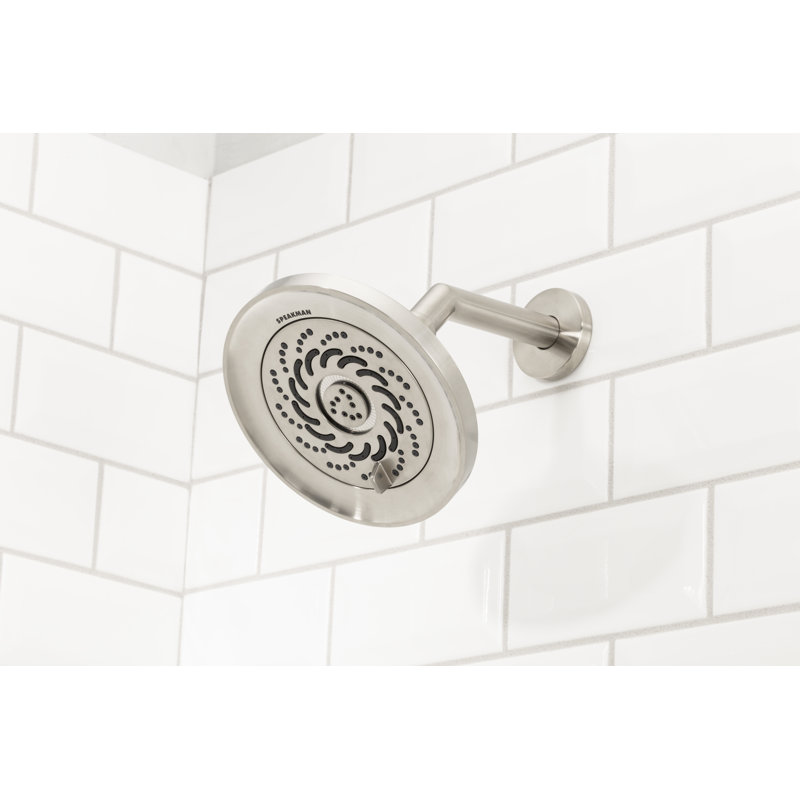 Pomme de douche à fonctions multiples Neo Exhilaration 1,75 GPM, Nickel brossé, Round, 1.75 GPM