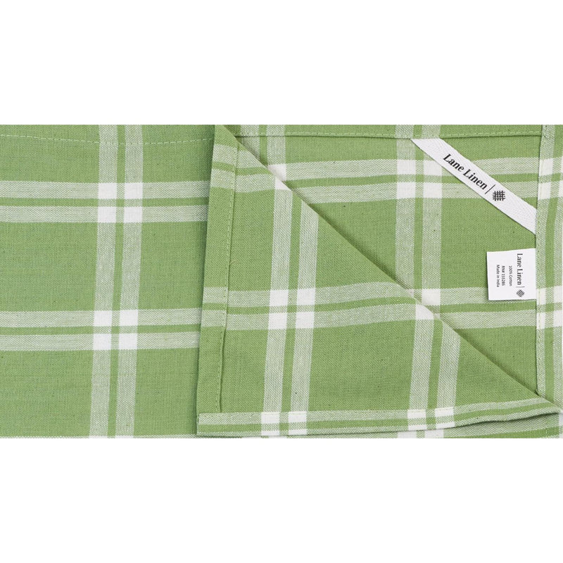 Cotton Kitchen Towel, Green