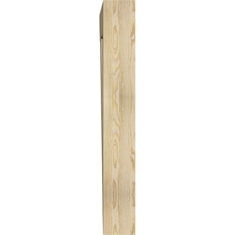 H 6 po x l 40 po x Support en bois / corbeau, H 44 po x l 6 po x P 32 po, Sapin de Douglas