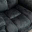 Fauteuil inclinable manuel pivotant en microfibre Idrissi-107084710