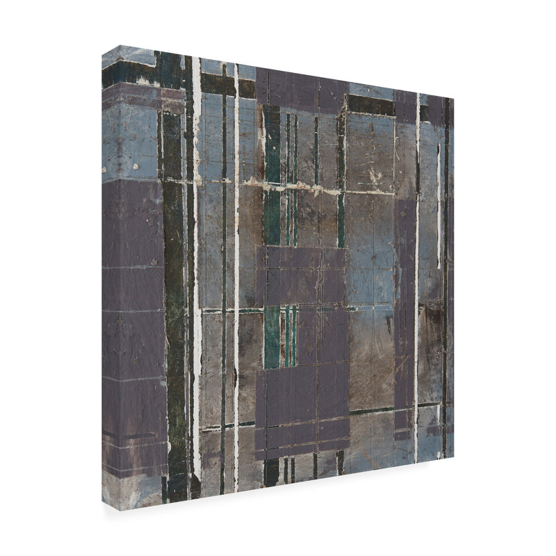 «Peter Night City I» sur toile, H 24 po x l 24 po