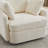 40.53" W Upholstered Swivel Accent Armchair With Storage Ottoman-1273870125