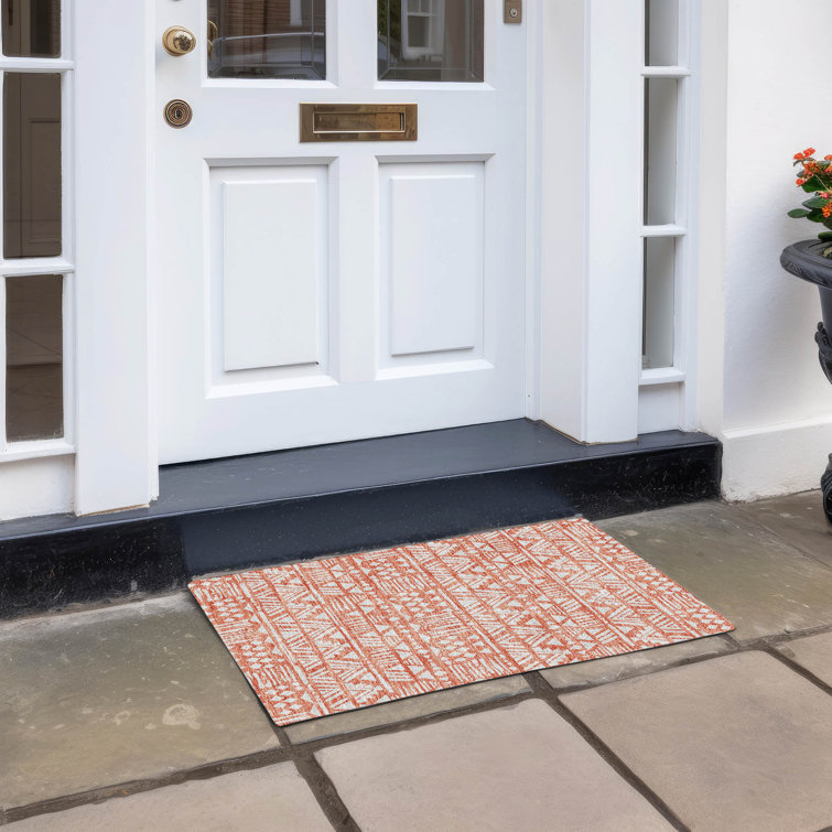 Maliana Washable Southwestern Indoor / Outdoor Rug