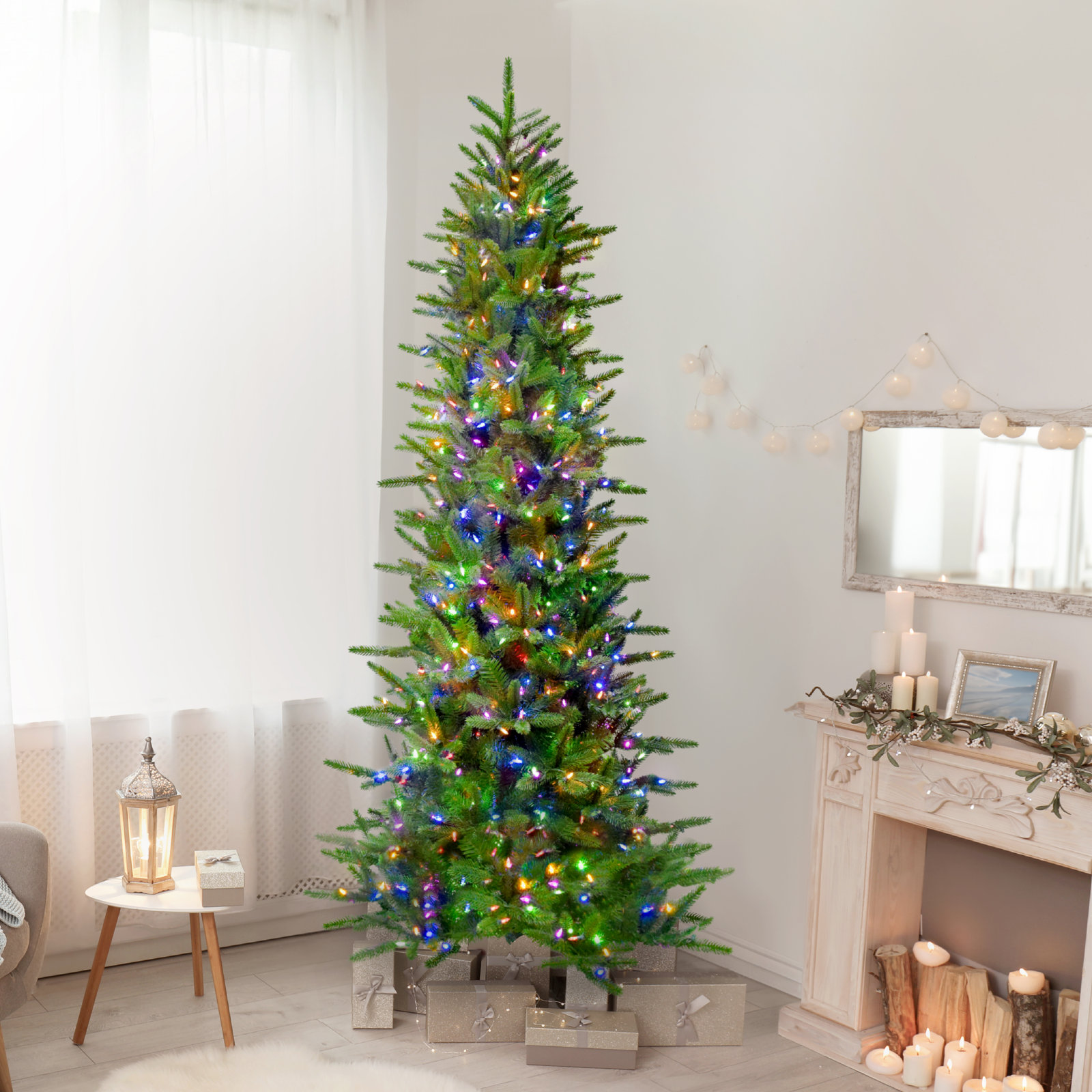 Carmel Pine Pre-Lit Tree, 108" H