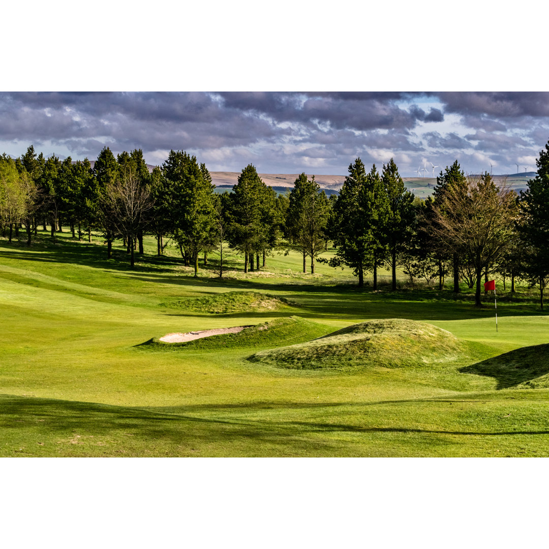 Golfplatz von Lukasz Puch - Leinwandbild