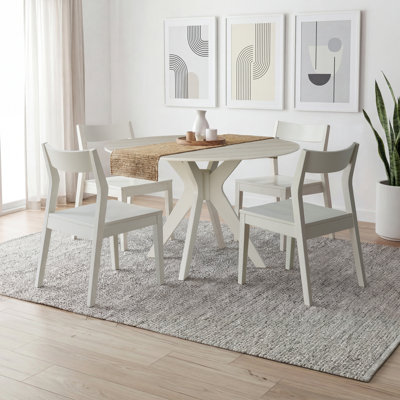 Chaise de salle à manger empilable Morven