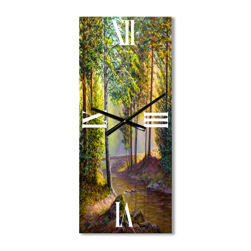 Horloge murale matinale, Grand