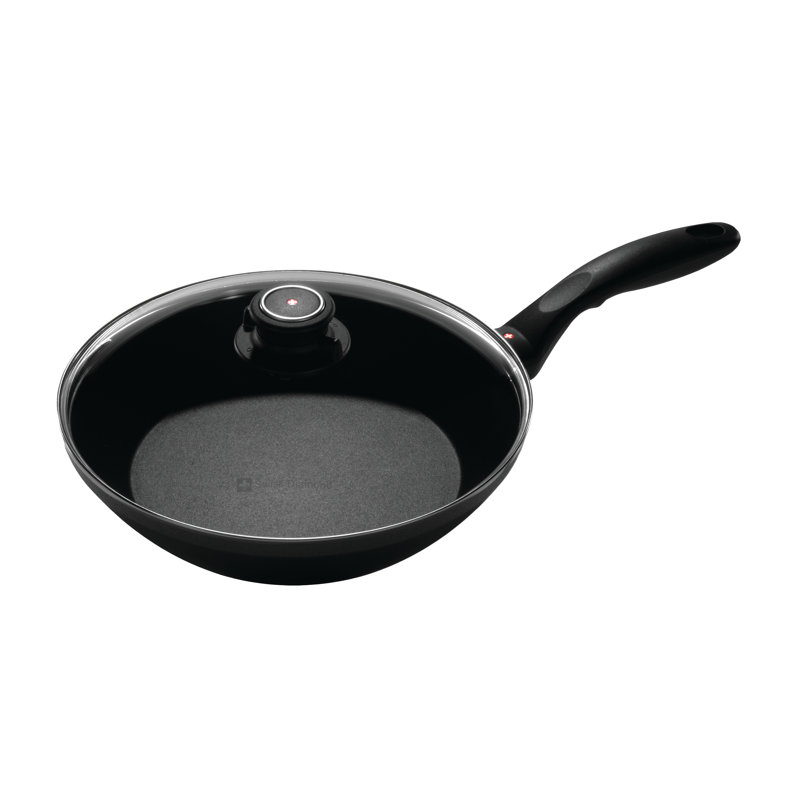 EDGE Aluminum Non-Stick Frying Pan, 9.5", Black