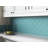 Long Hex 10.60in.x11 in. Glass Mosaic Tile-102317160