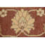Tapis beige en laine noué à la main de conception unique 9 pi x 13 pi 5 po New Age
