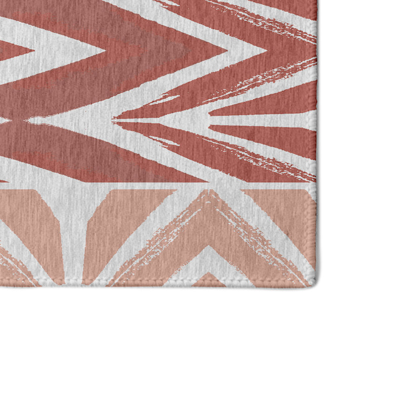 Safari Chenille Geometric Indoor Rug, Rectangle 2' x 3'