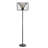 Carnesville 61'' Black Traditional Floor Lamp