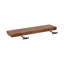 Burena Mango Wood Two-Piece Floating Shelf Set
