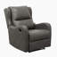 Norihisa 30" Modern & Contemporary Faux Leather Reclining Chair with Tab Pull Recline, Pocket Coil Seating & Solid Wood Frame-715619818