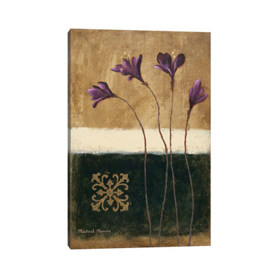 Colour Field Blossom I by Michael Marcon - Wrapped Canvas Painting