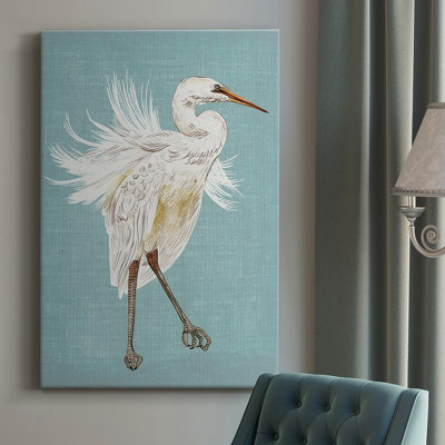 " Heron Plumage III "