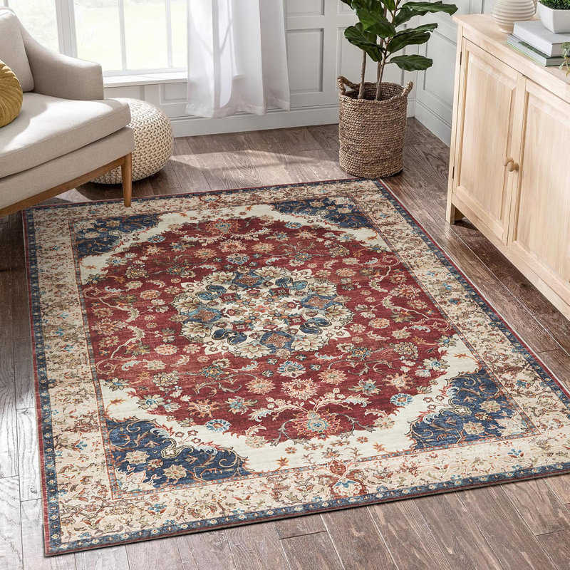 Vintage Look Shag Area Rug, Runner 60 x 220cm