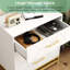 61 cm W Chest of 3 Drawers-1369132531