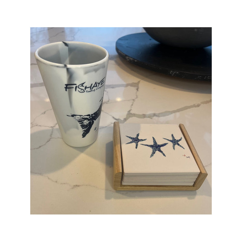 Ensemble de sous-verres Trading Staring