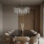 Lustre en cristal chromé 10 lumières Modern-1047968060-1047968057