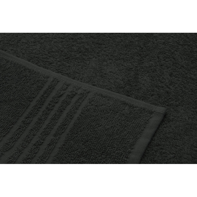 Lightweight Hand Towel, Black