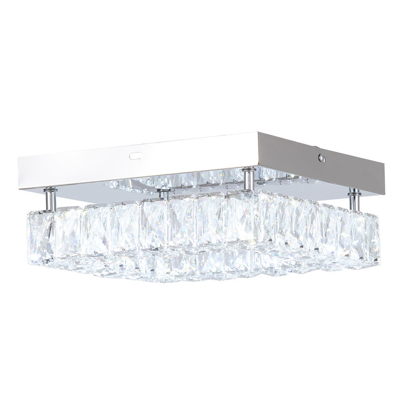 Crystal LED Flush Mount