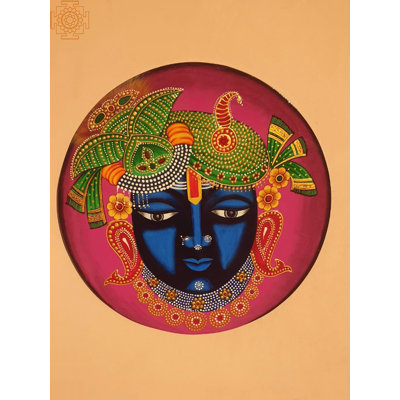 Mukharvind Shrinathji | Bois MDF | Par Jagriti Bhardwaj