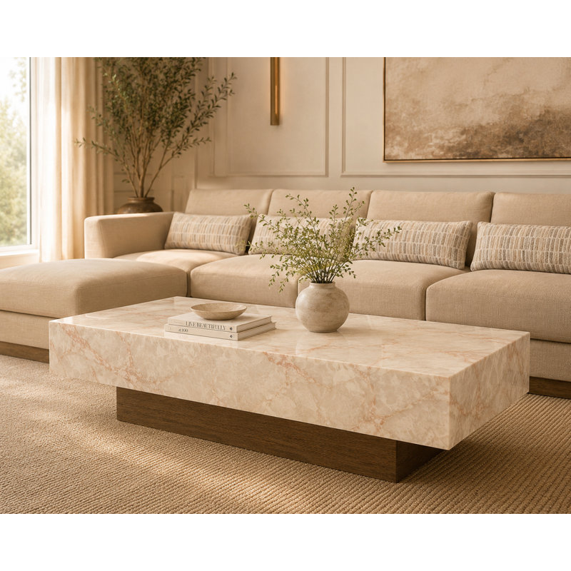 Portrait Cocktail Table - Sienna Brown