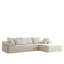 Canapé modulaire 2 pièces Maiki