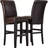 Upholstered Counter Stool With Solid Wood Frame (Set Of 2)