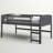 Aamil Twin Solid Wood Platform Loft Bed by Isabelle & Max™-2072166418