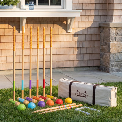 Croquet Set with Carrying Case