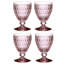 Villeroy & Boch Boston Colored Lead Free Crystal Goblet Set-42675673-42679019