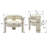 19'' H Upholstered Barrel Armchair With 3 Legs-18806026